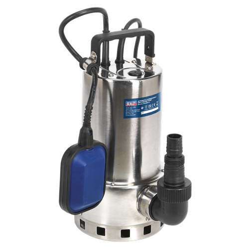  Submersible Stainless Water Pump Automatic Dirty Water, 225L/min 230V
