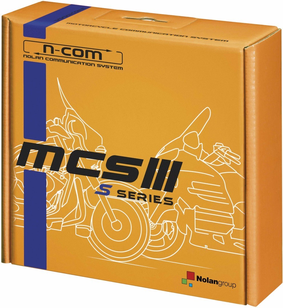 Nolan N-Com MCS III S Communication System Single Pack, black, black, Size One Size