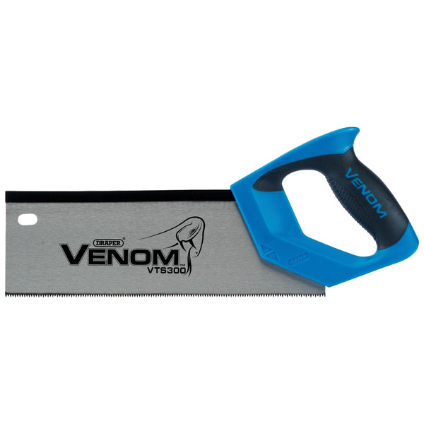 Draper Venom&amp;#174; Double Ground Tenon Saw, 250mm, 11tpi/12ppi