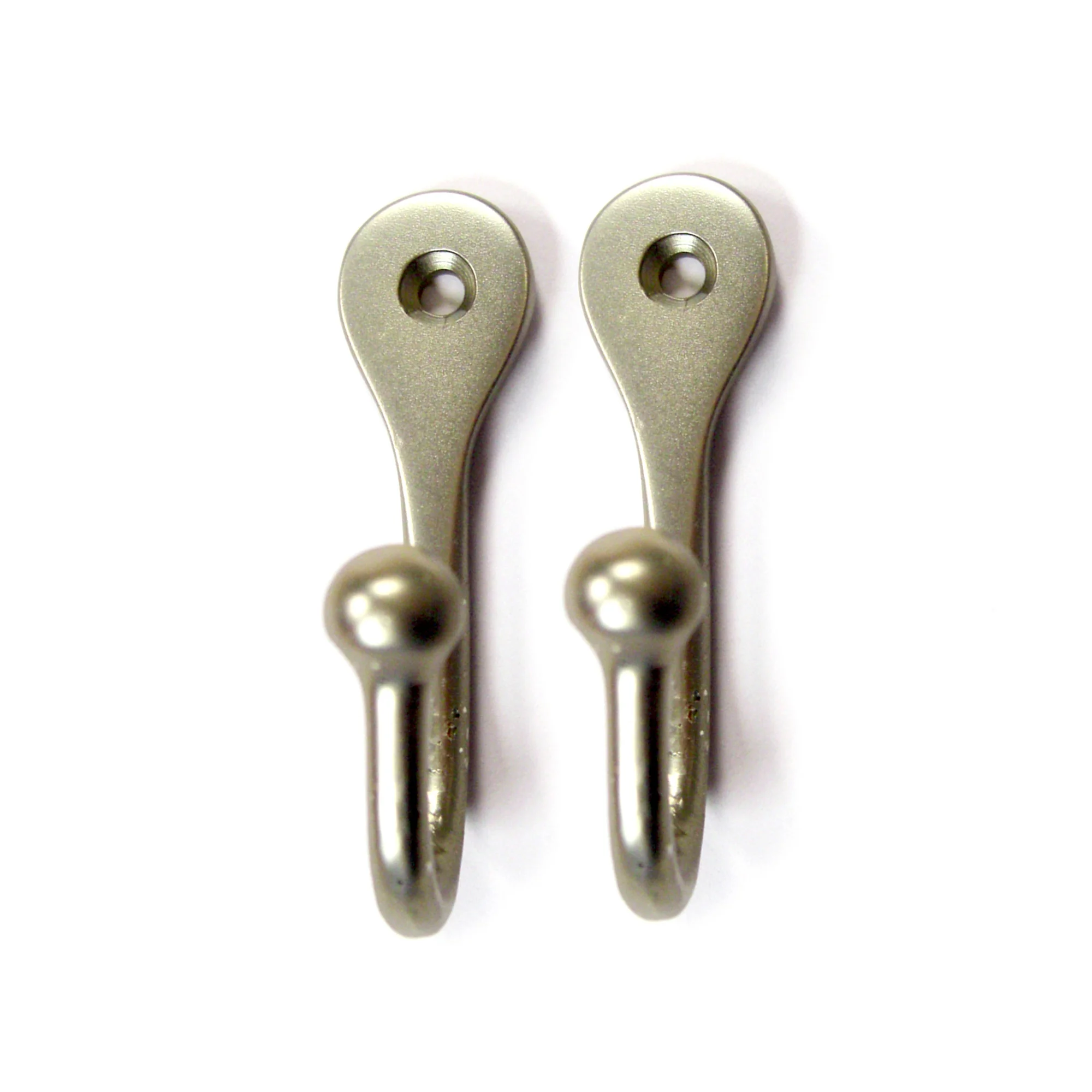 Dunelm Teardrop Hooks Silver |