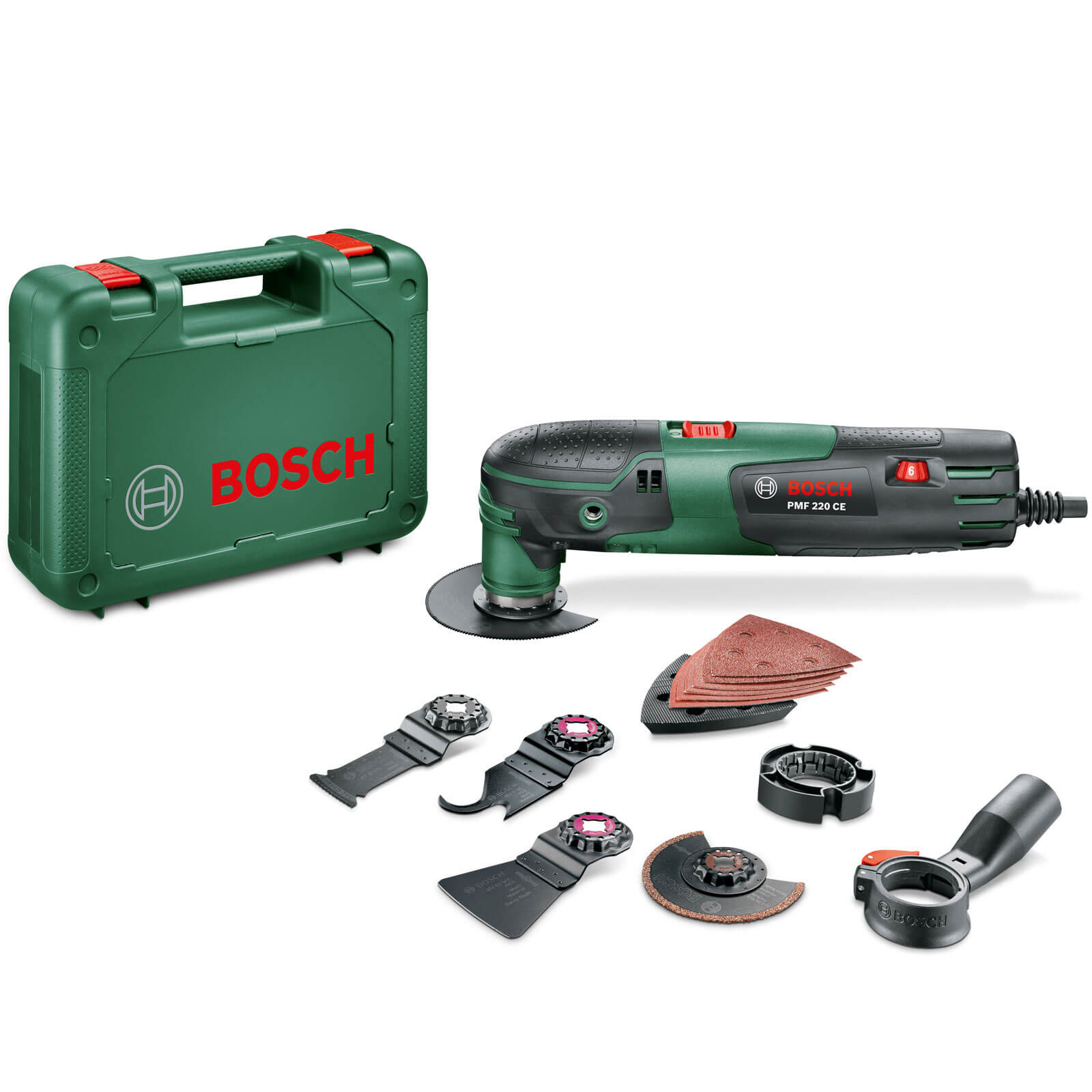 Bosch Mains Fed 220w Corded Multi Tool Pmf 220 Ce
