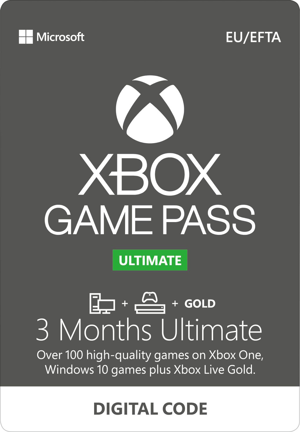 Xbox Games Xbox Ultimate Game Pass - 3 Month Subscription (Digital Code)