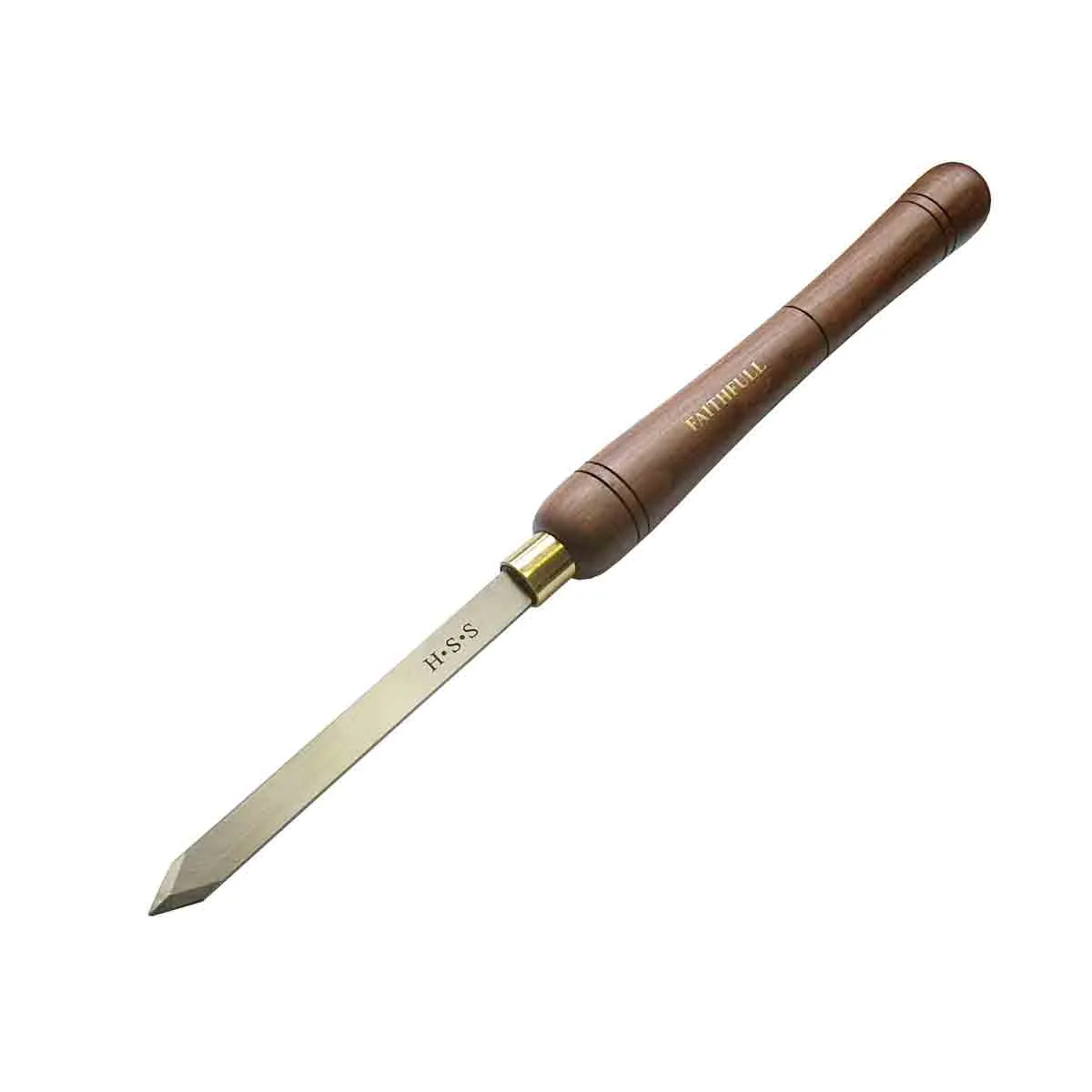 Faithfull FAIWCTDPS15 HSS Turning Chisel 15mm Diamond Point Scraper