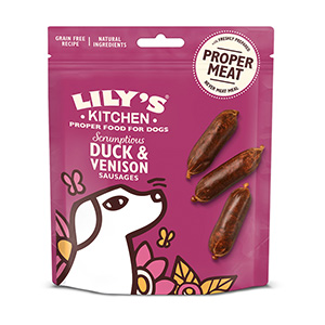 Lily's Kitchen Scrumptious Duck & Venison Sausages 70 g