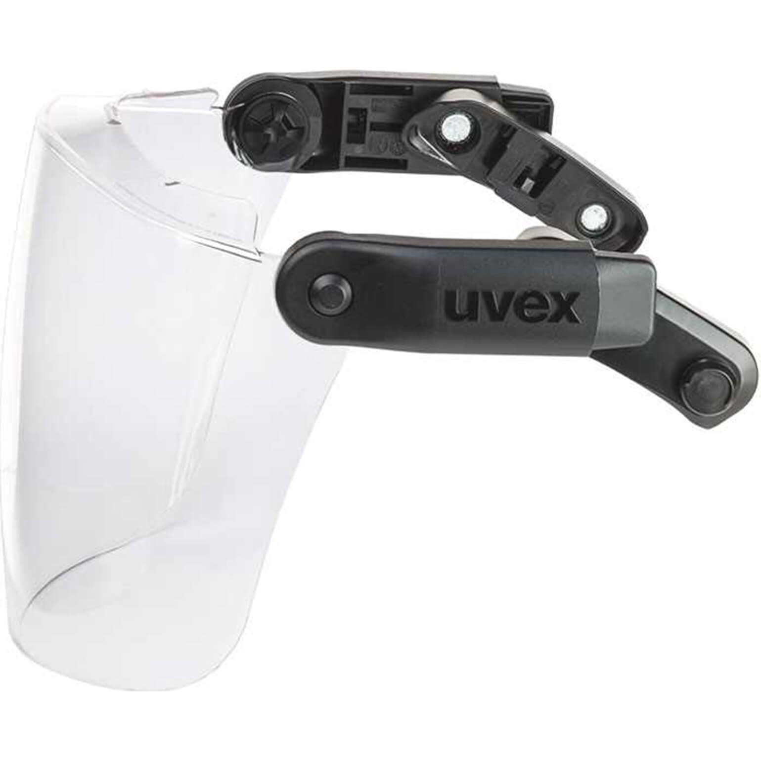 Uvex Clear PC Visor, Resistant To Liquids, Molten Metal
