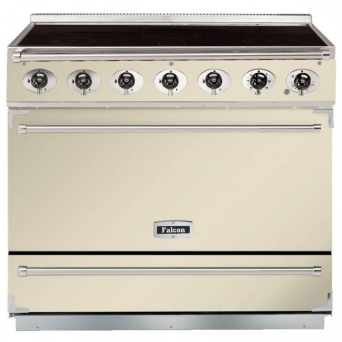 Falcon F900SEICR/C-EU S 90cm Induction Range Cooker - Cream/Chrome