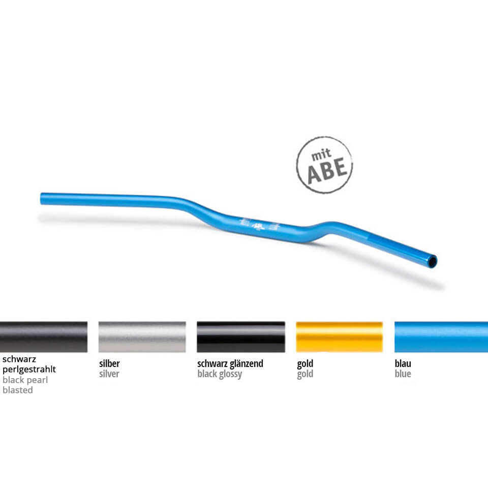 LSL LSL Conif. handlebars XN1 28.6/black pearl blasted, black