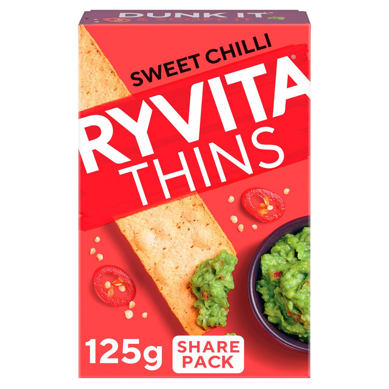 Jordans Ryvita Thins - Sweet Chilli