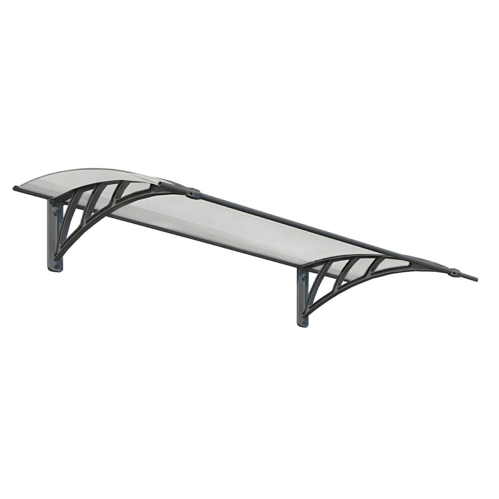 Palram - Canopia Canopy Neo 1350 Twinwall - Grey 0'  0'