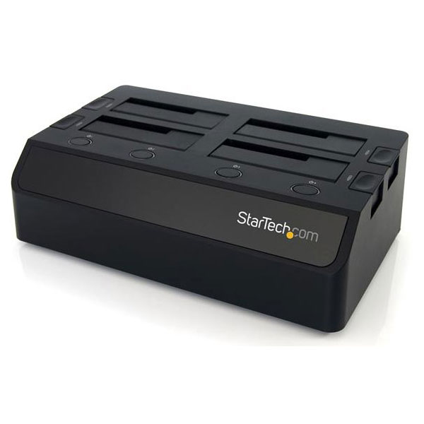StarTech.com USB 3.0 to 4-Bay SATA 6Gbps Hard Drive Docking Station