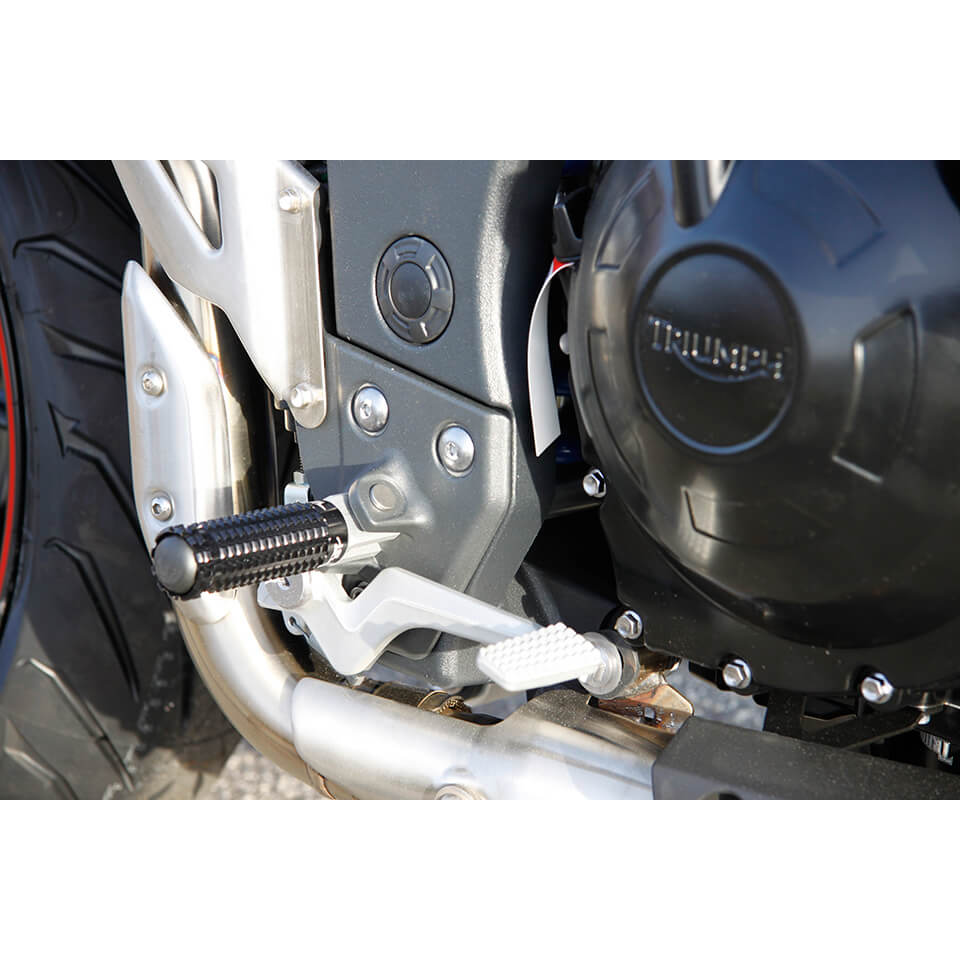 LSL Daytona 675 06- Hinge Kit, Front, silver, silver