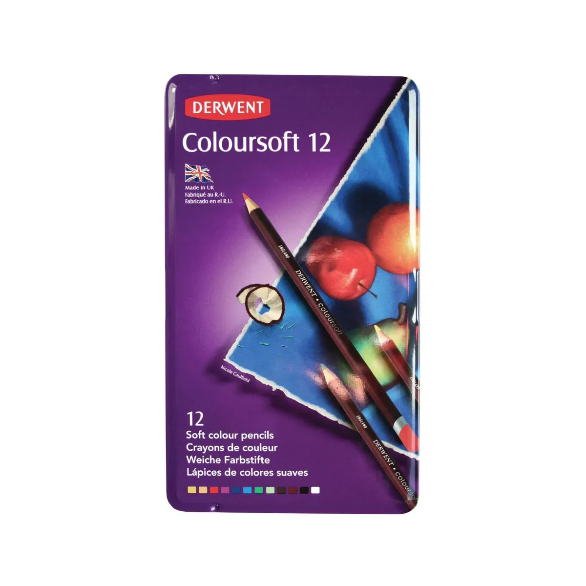 Derwent Derwent Coloursoft Pencils Set of 12 | Drawing Tools > Pencils > Pencils