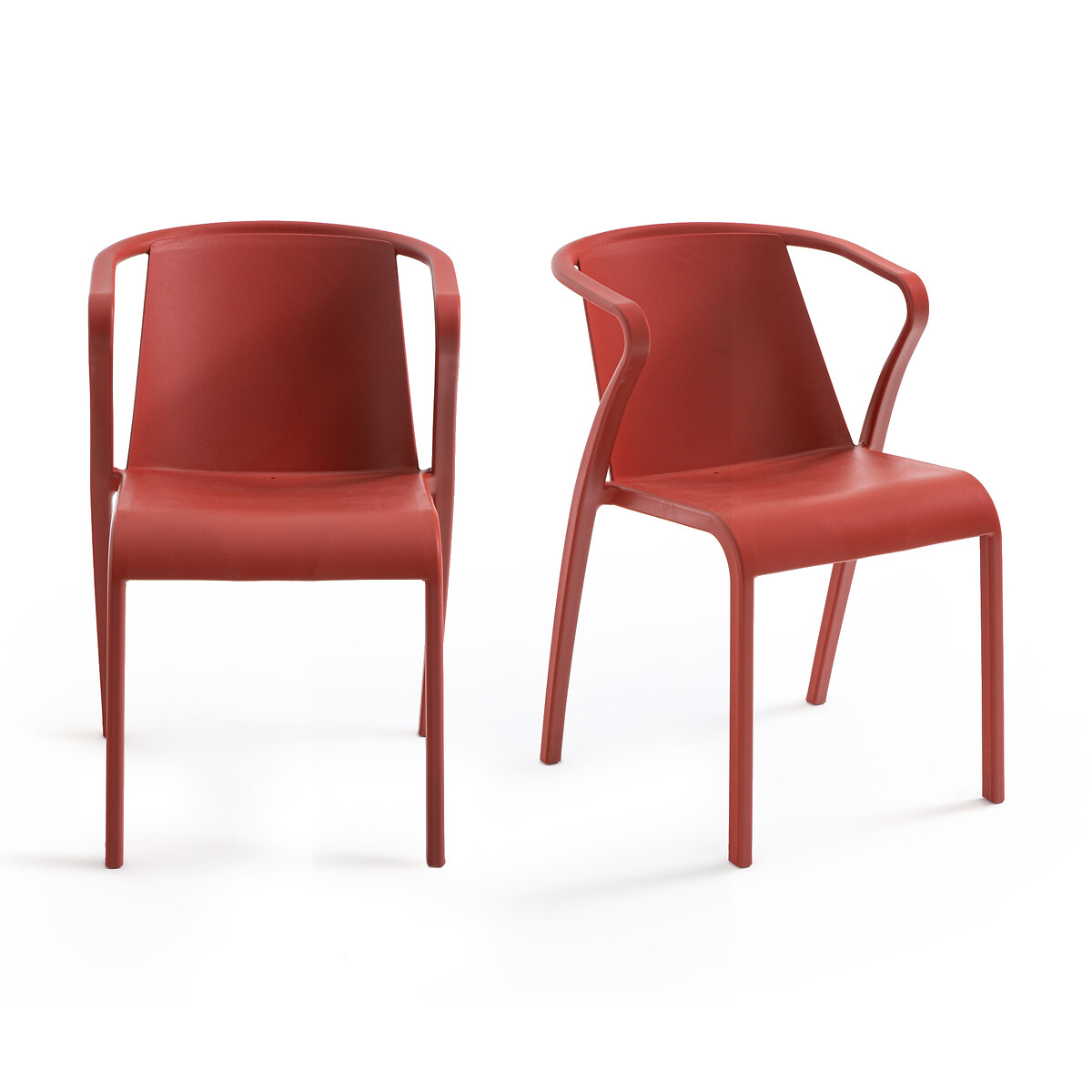 La Redoute Interieurs Set Of 2 Predsida Polypropylene Armchairs