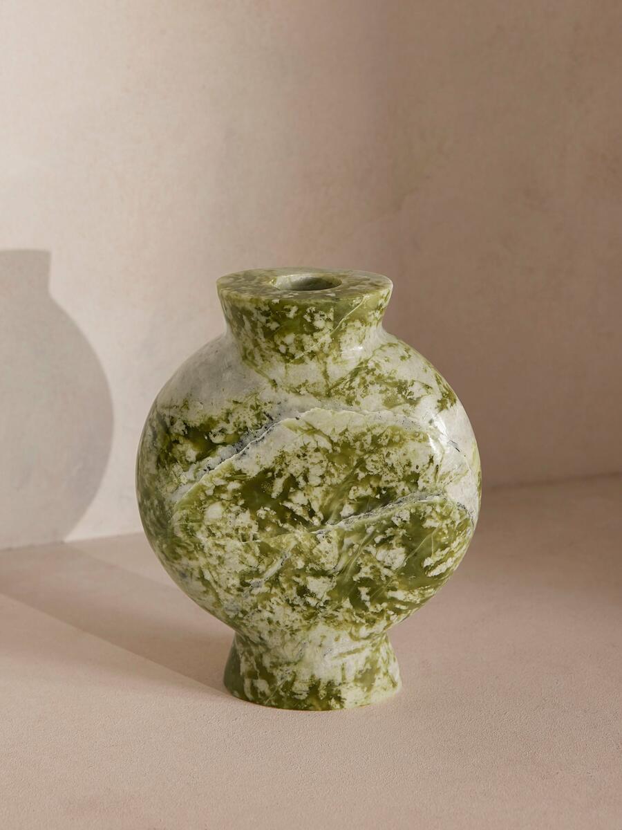 Soho Home Sesso Vase, Wide, Green