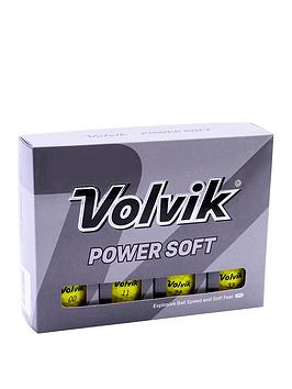 Volvik (Yellow) Power Soft Golf Balls