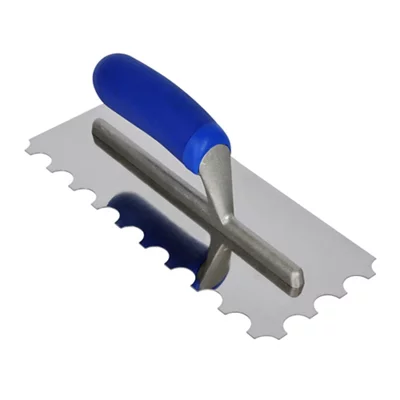 Vitrex VIT102906 Professional Notched Adhesive Trowel 20mm Stainless Steel 11 x 4.1/2in