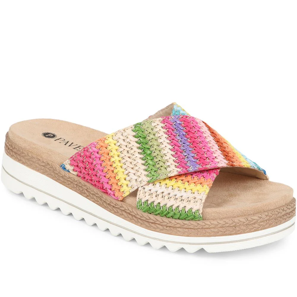 Slip-On Platform Mules