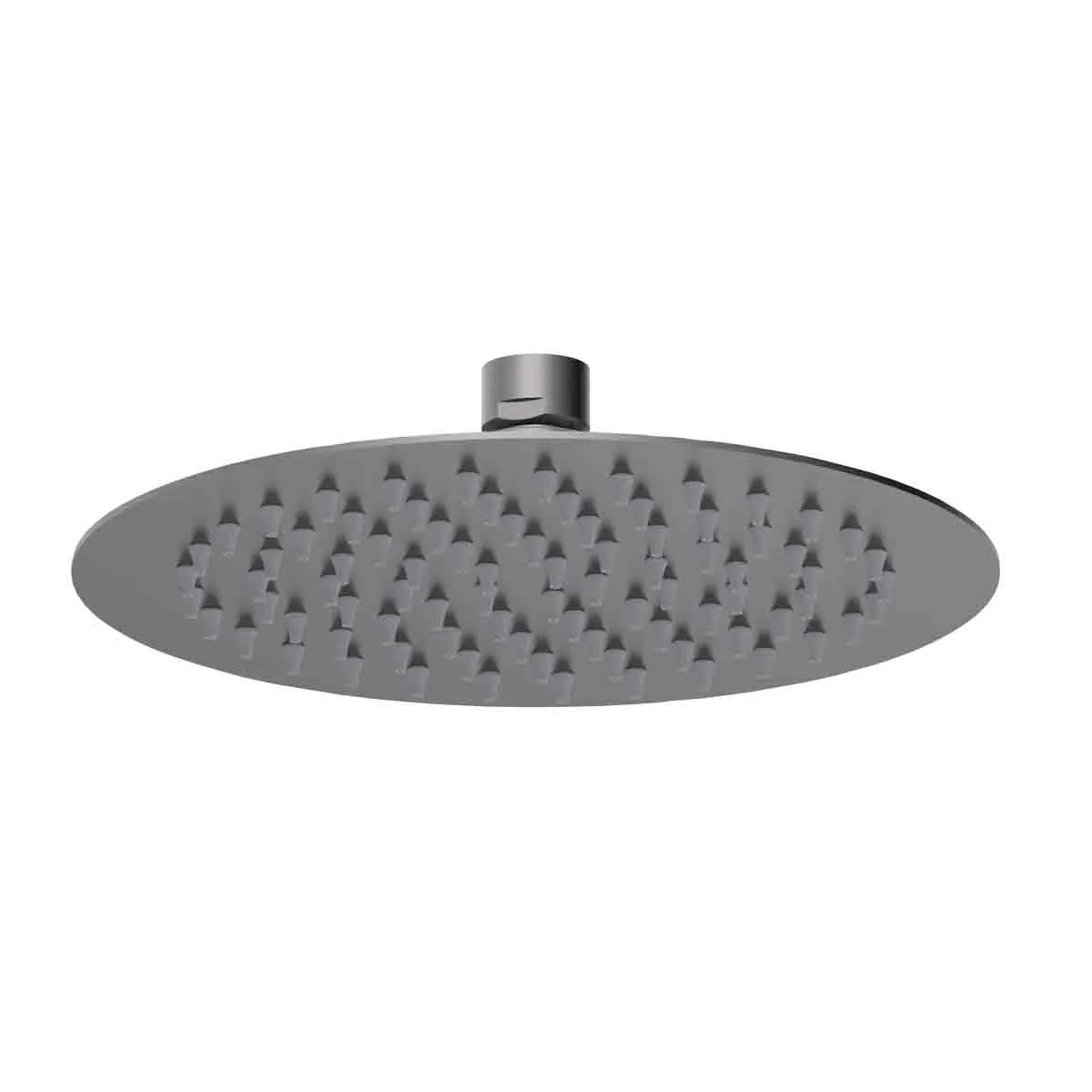 Nuie Fixed Shower Heads Round Fixed Head 200mm - Gunmetal