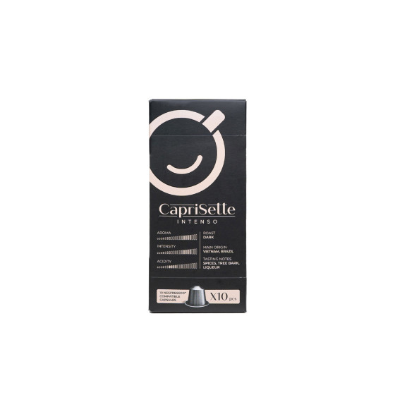 Coffee Friend Coffee capsules for Nespresso® machines Caprisette Intenso, 10 pcs.