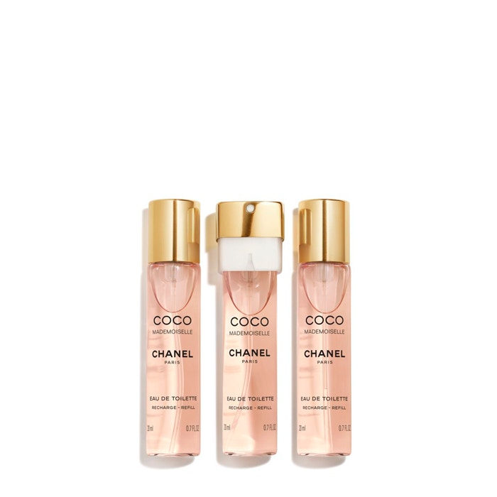 Chanel CHANEL COCO MADEMOISELLE Eau De Toilette Twist & Spray 3x20ml Refill