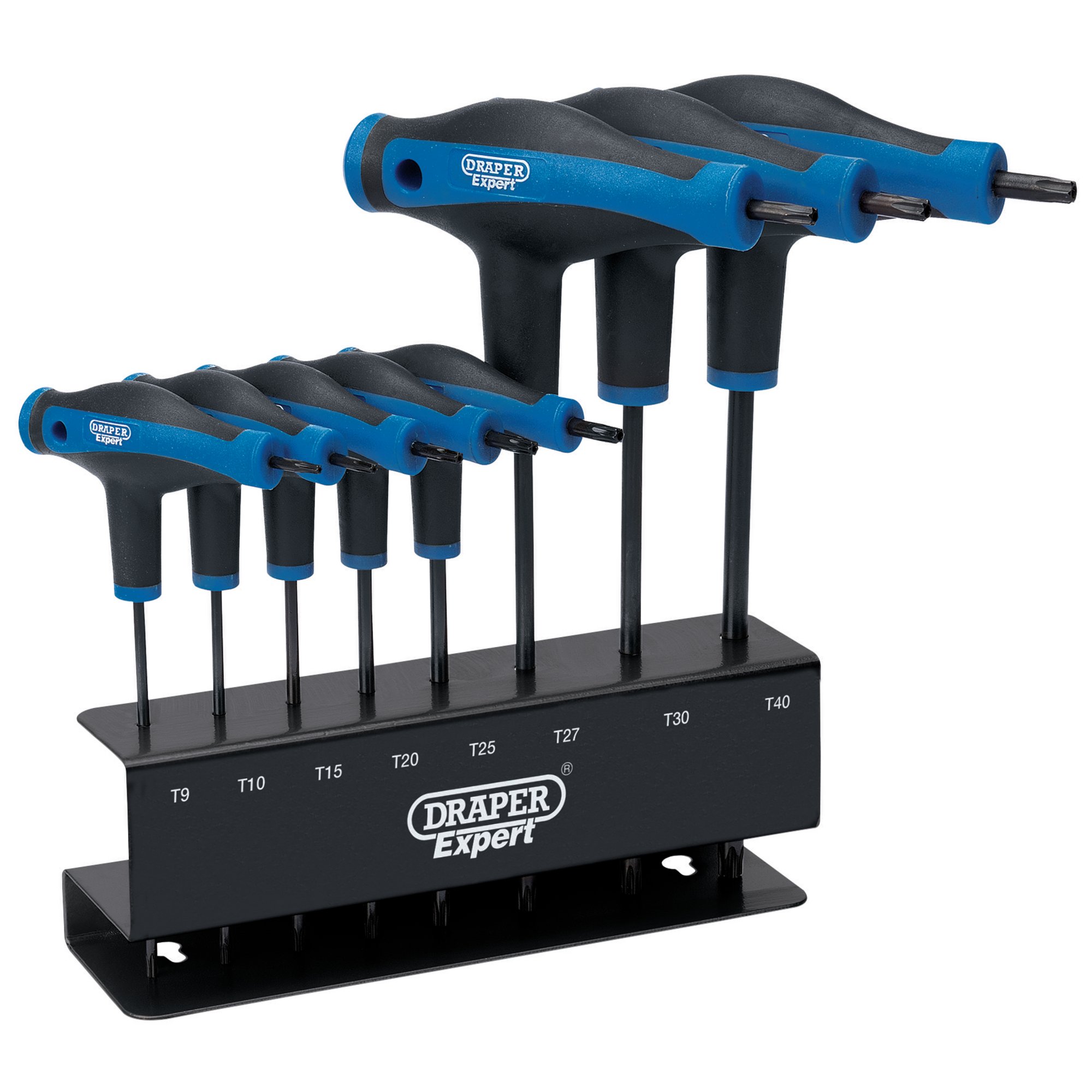 Draper Expert 33872 Soft Grip 'T' Handle TX-STAR Key Set (8 Piece)