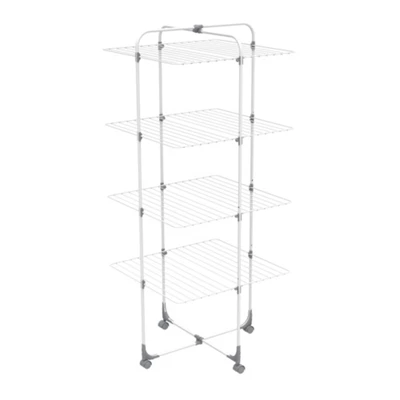 Betterdri Grey 4 Tier Foldable Laundry Airer, 40M