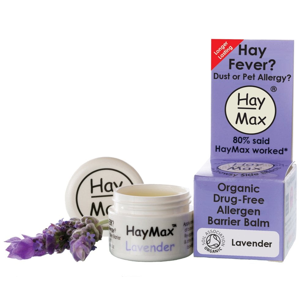 HayMax Organic Drug-Free Pollen Barrier Balm Lavender 5ml