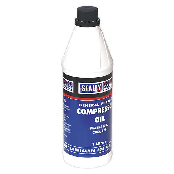 Sealey Cpo1s Compressor Oil 1l