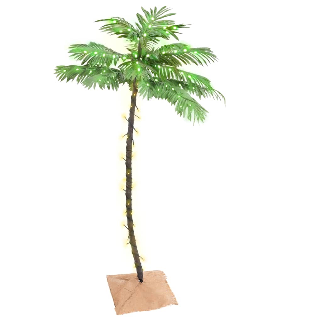  Led Palm Tree Warm White 88 Leds 150 Cm