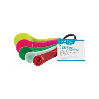  5Pc Multicoloured Measuring Spoons