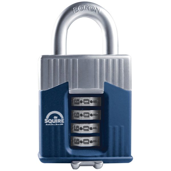 Squire Warrior High-Security Closed Shackle Combination Padlock 45mm Boxed