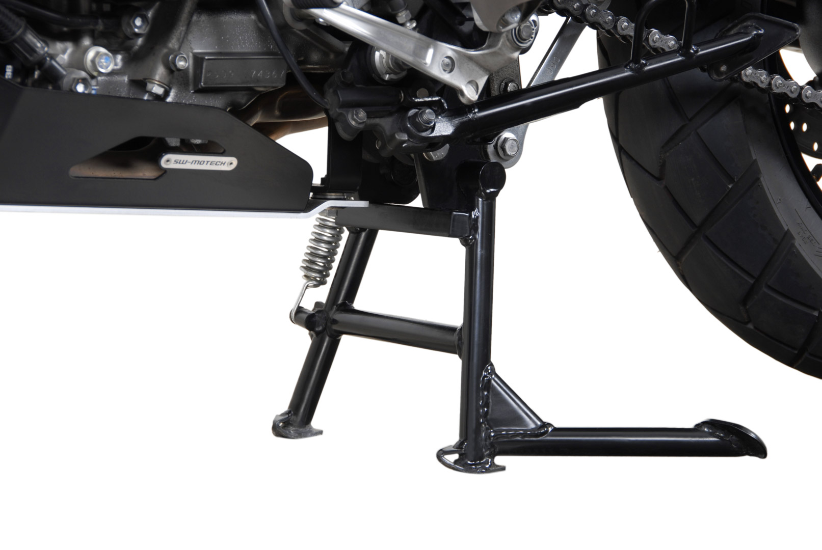 Centrosto SW-Motech - Nero. Suzuki DL 650 V-Strom (03-10)., nero