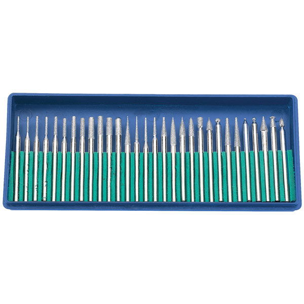 Draper 45001 Diamond Burr Set (30 Piece)