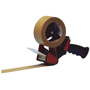 Tesa ® CLASSIC Hand Tape Dispenser With Pistol Grip Black and Red 56403