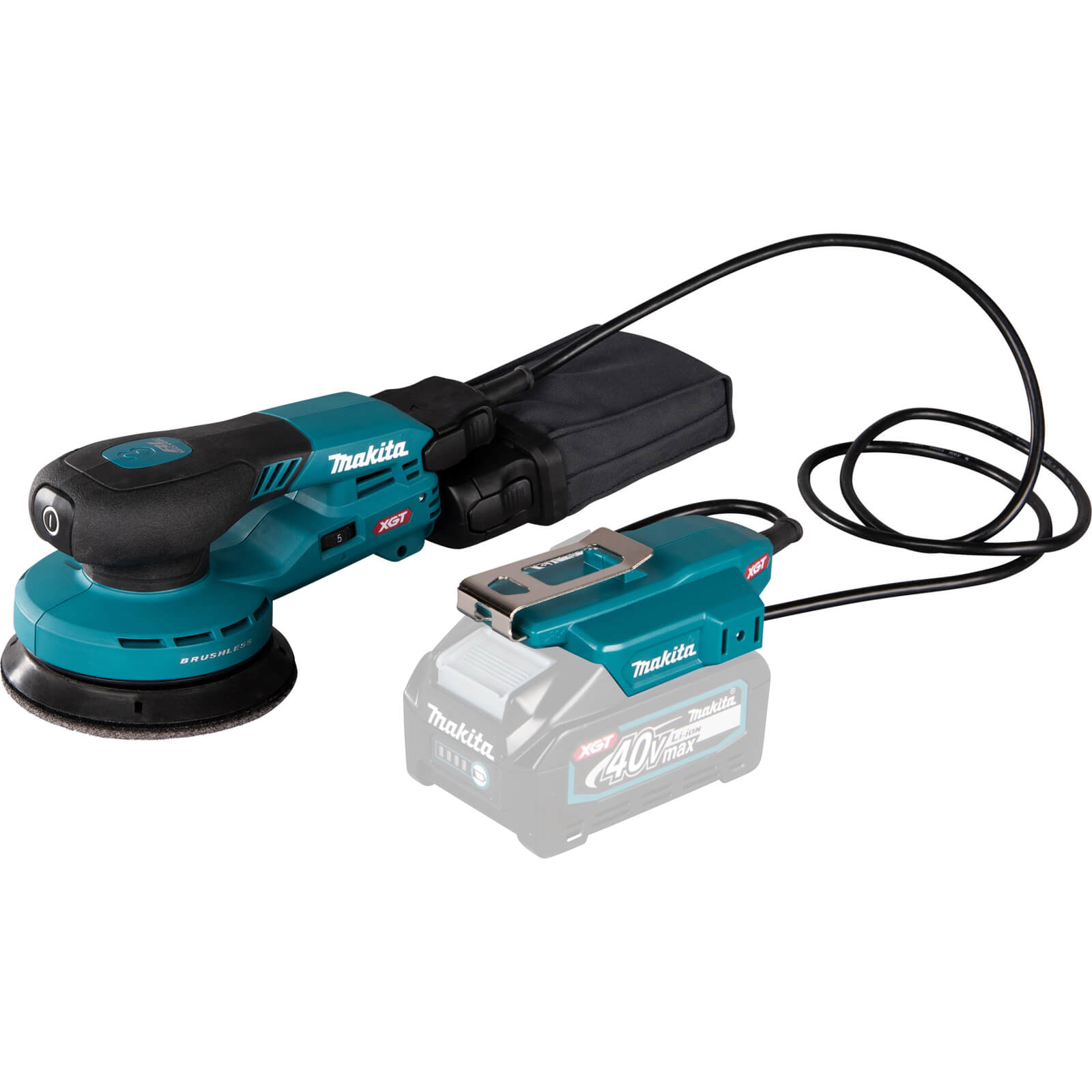 Makita Bo003cg 40v Xgt Cordless Random Orbit Sander 125mm No Batteries No Charger No Case
