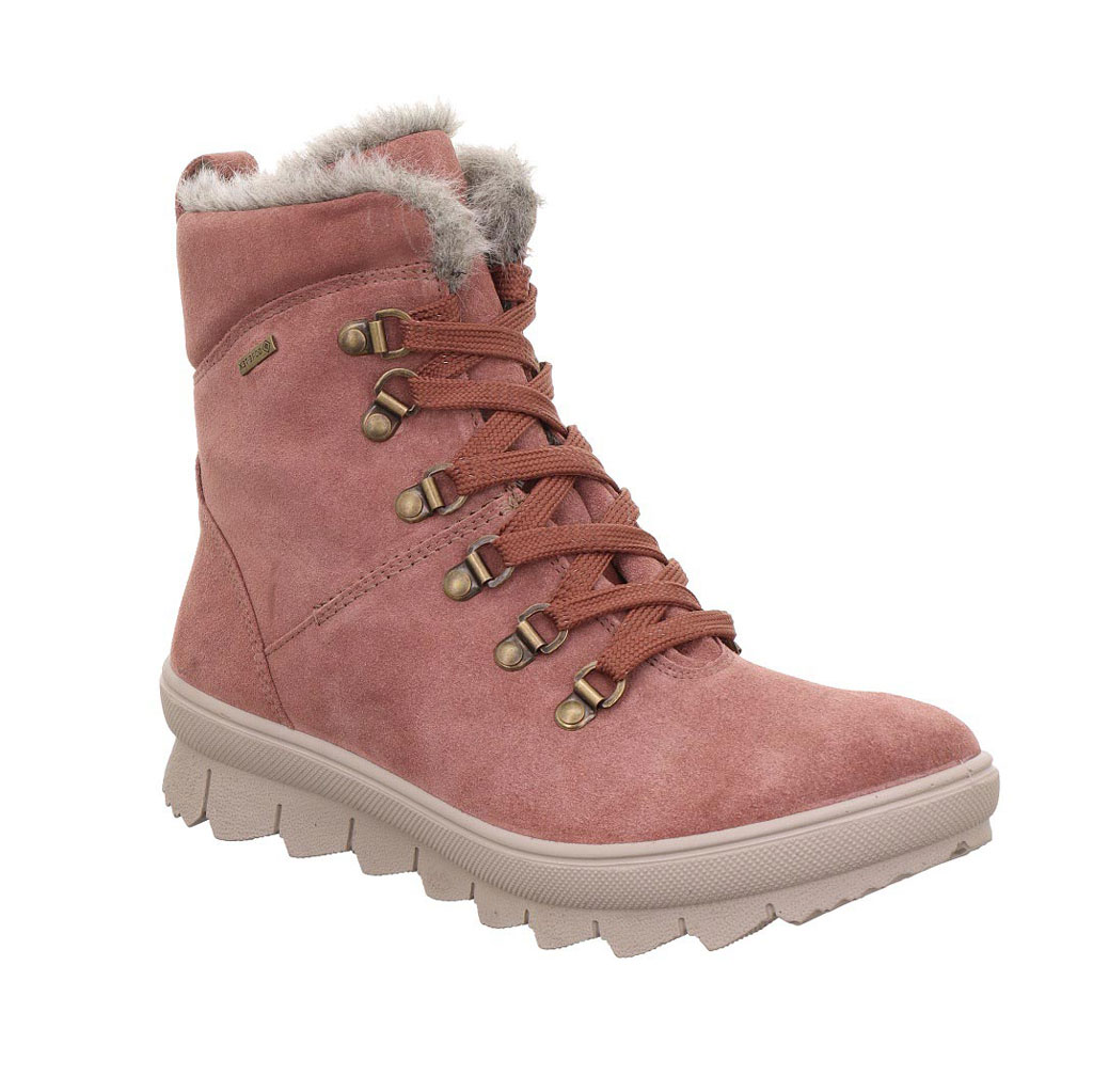 Legero Novara Gtx Rose pink Womens Winter Boots 2000503-5680 in a Plain Leather in Size 6
