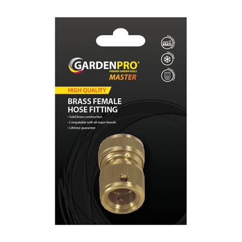 Gardenpro Master Master Brass Female Hose Fitting