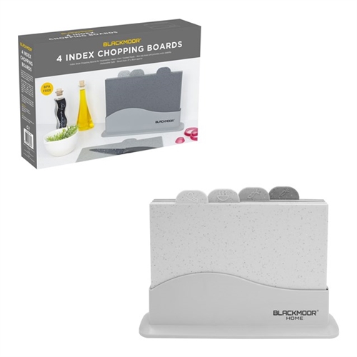Blackmoor 66939 Set Of 4 Index Style Chopping Boards