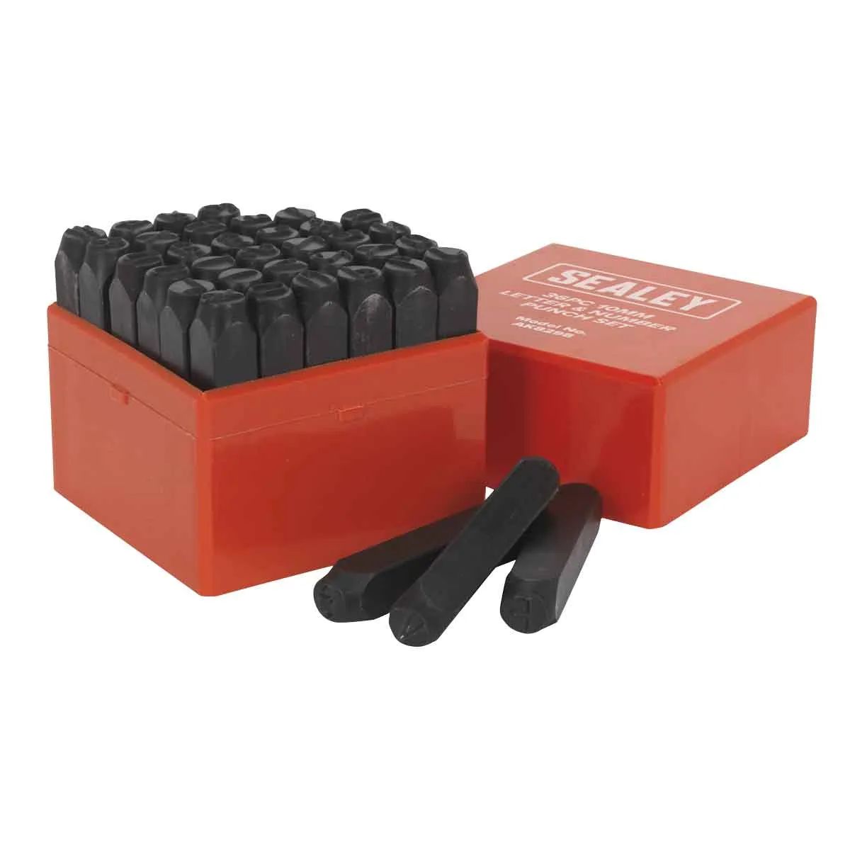  36 Piece Letter and Number Punch Set 10mm