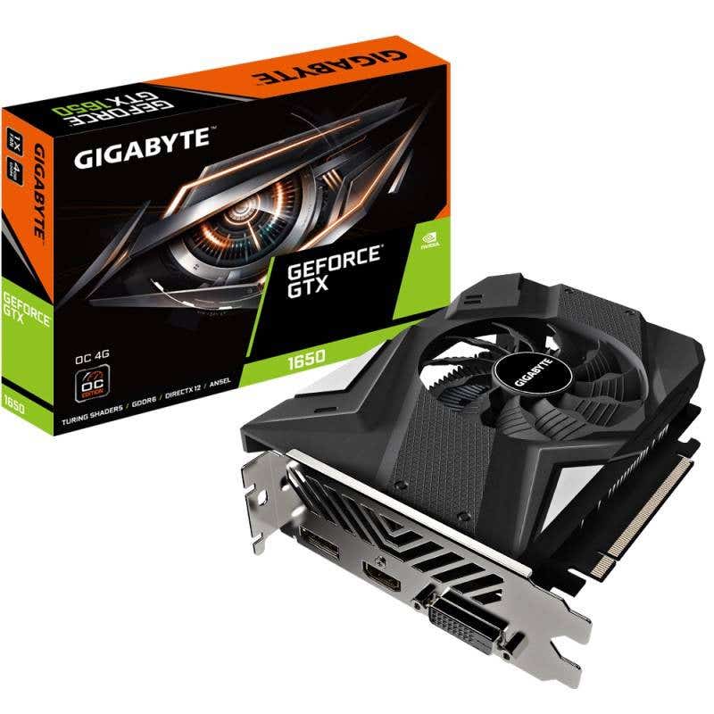 GIGABYTE GeForce GTX 1650 4 GB D6 Windforce OC Graphics Card