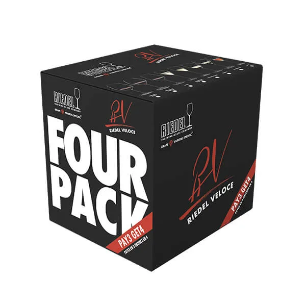 Riedel Veloce 4 For 3 Riesling Glasses