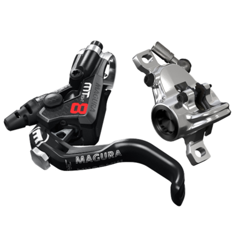 Magura MT8 Pro Disc Brake - Black / Front or Rear / No Rotor / 2200mm Hose