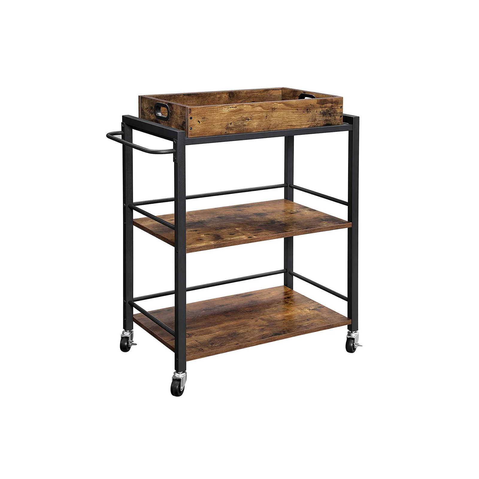 SONGMICS Universal Casters Kitchen Cart