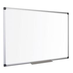 BI-OFFICE Maya Enamel Whiteboard Aluminium Framed