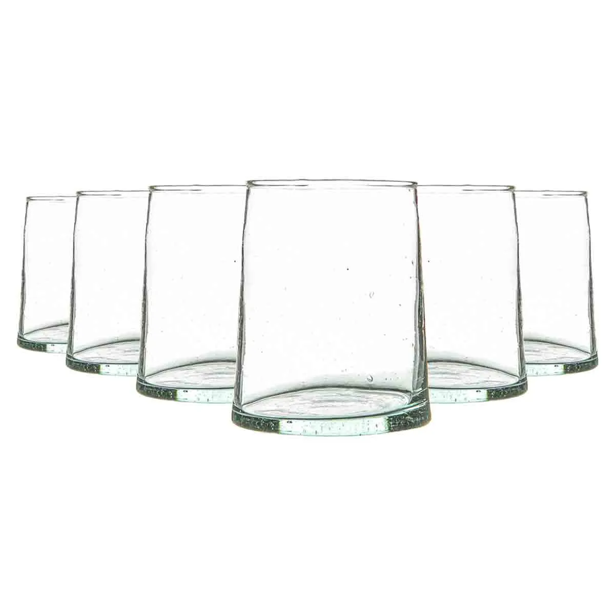 Merzouga Recycled Glass Tumblers 260ml Pack of 6