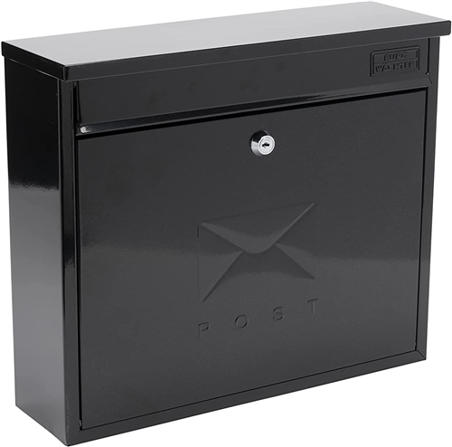 Burg-Wachter Sterling Mb02Bk Post Box Square Black