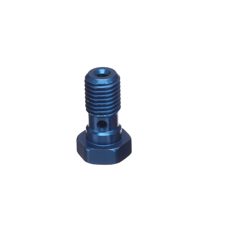 ABM Banjo bolt aluminium M10 x 1,25, blue
