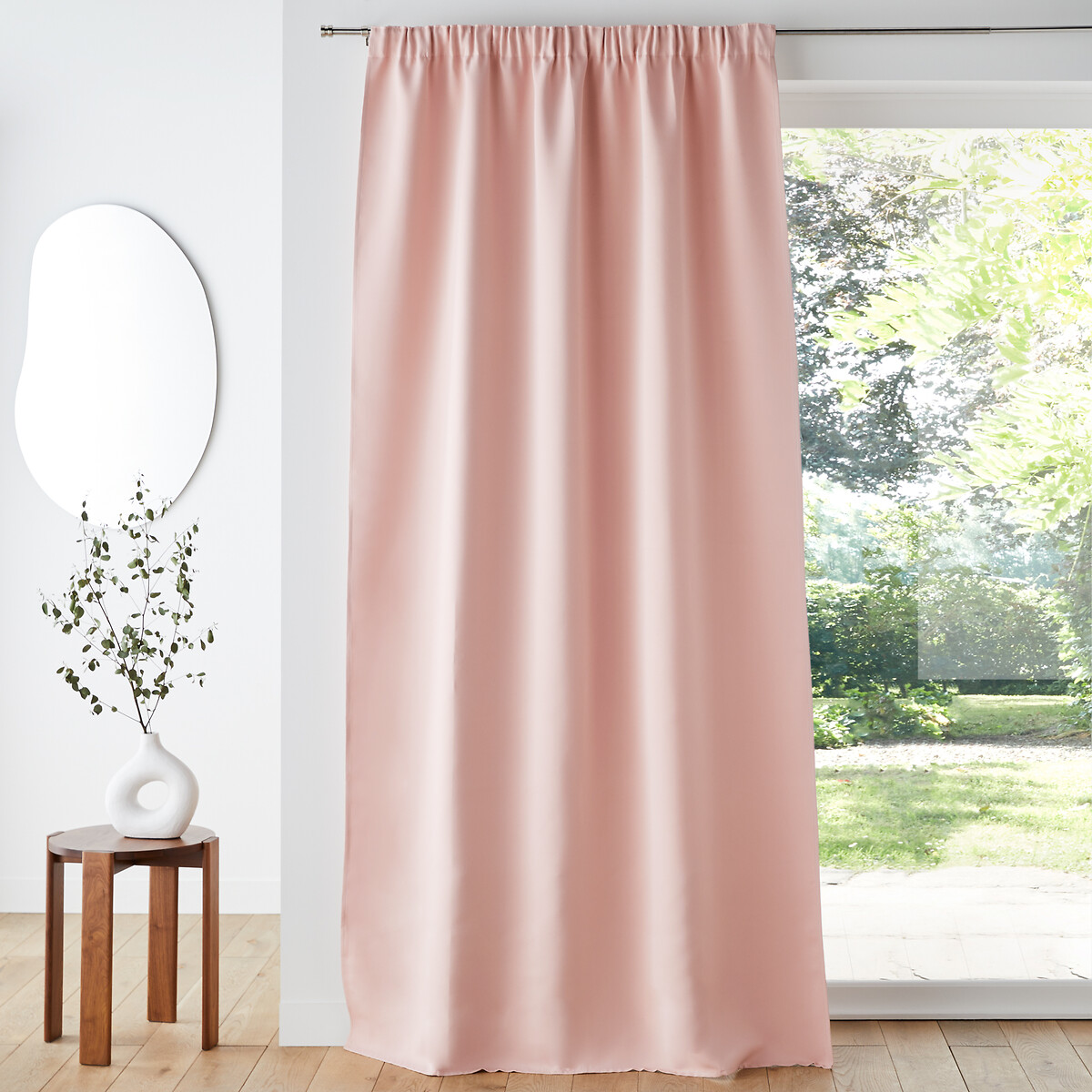 La Redoute Interieurs Voda Double-Sided Blackout Curtain by La Redoute