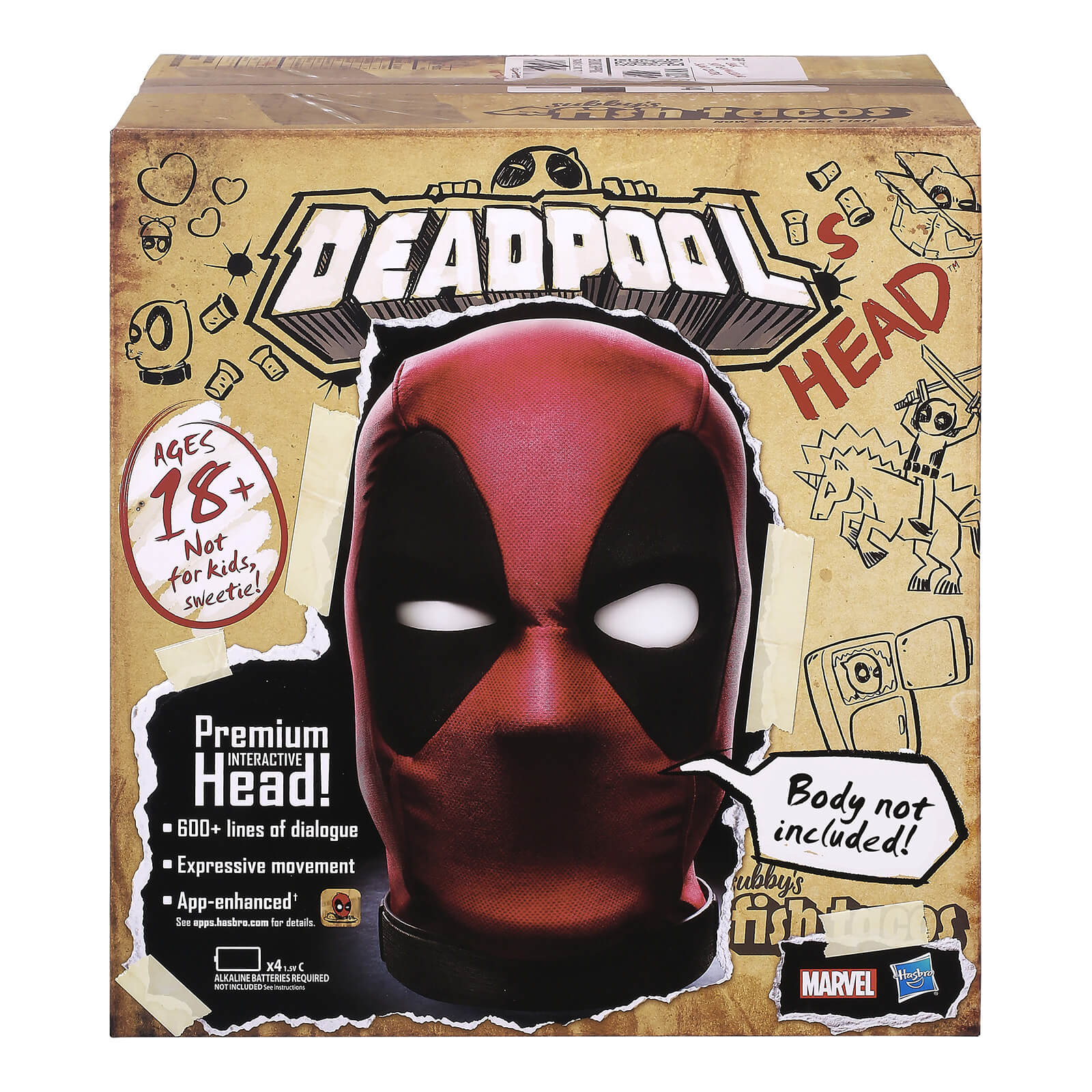 Hasbro Hasbro Marvel Legends Premium Interactive Deadpool Head | 