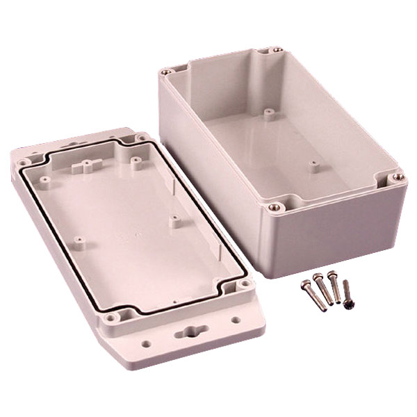 HAMMOND ELECTRONICS Hammond 1555J2F42Gy Box, Flanged, Pc, Ip67